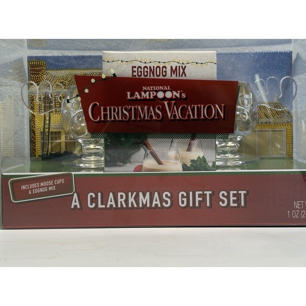 Modern Gourmet Foods National Lampoon Moose Cups & Eggnog Mix Gift Set